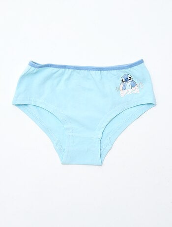Lot de 2 shortys 'Disney' 'Stitch' en coton