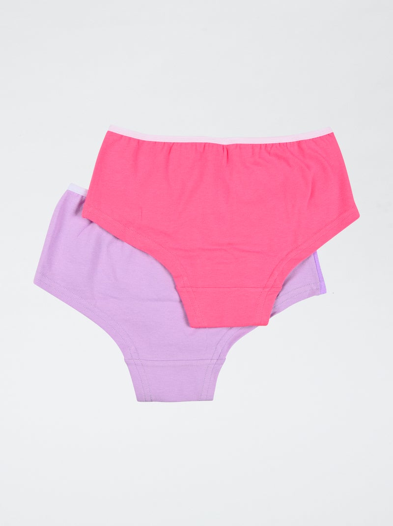 Lot de 2 shortys 'Disney' 'Stitch' en coton Rose - Kiabi