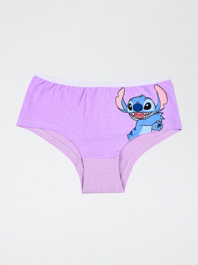 Lot de 2 shortys 'Disney' 'Stitch' en coton Rose - Kiabi