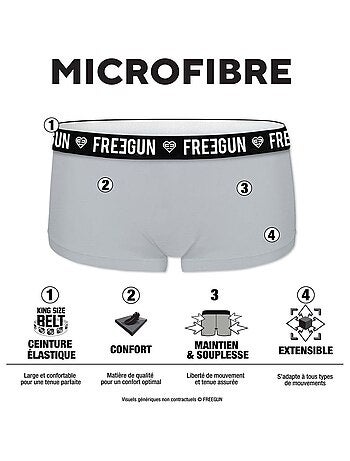Lot de 2 Shortys fille Miss Freegun Miss Freegun