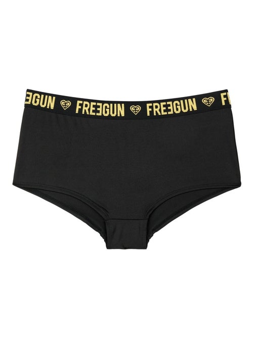 Lot de 2 shortys fille Romantic Cities Orange Freegun - Kiabi