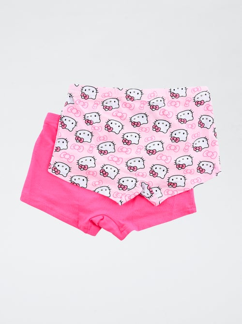 Lot de 2 shortys 'Hello Kitty' en coton - Kiabi