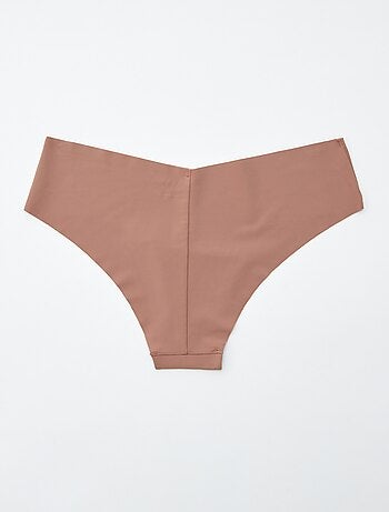 Lot de 2 shortys invisibles en microfibre