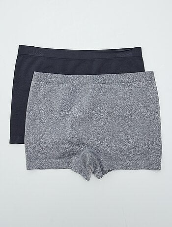 Lot de 2 shortys sans couture - collection facile à enfiler