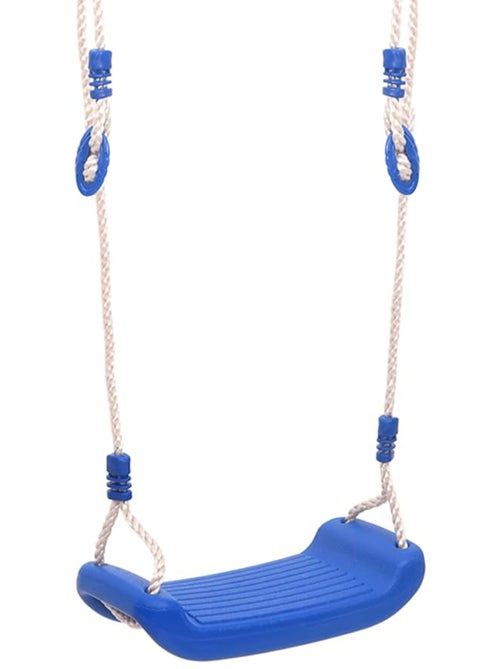 Lot de 2 sièges de balançoire à cordes 38x16 cm pe bleu vidaxl - Kiabi Lot de 2 sièges de balançoire à cordes 38x16 cm pe bleu vidaxl - Kiabi