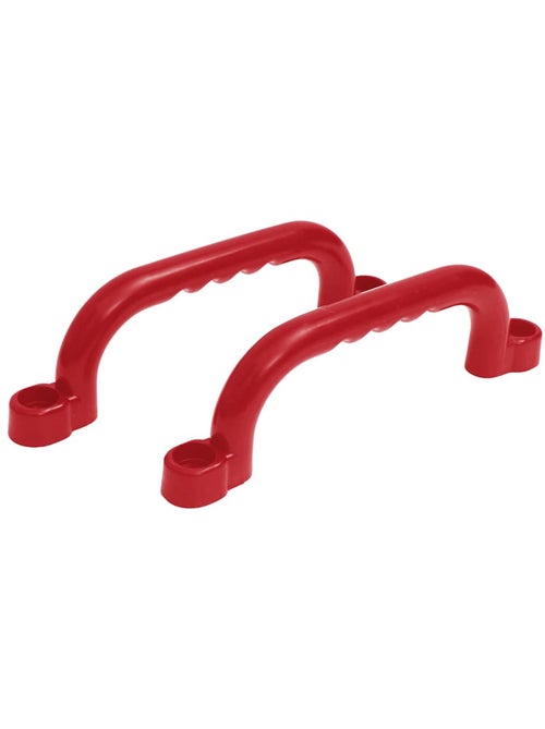 Lot de 2 sièges de balançoire bleus 37x15 cm pe avec poignées vidaxl - Kiabi