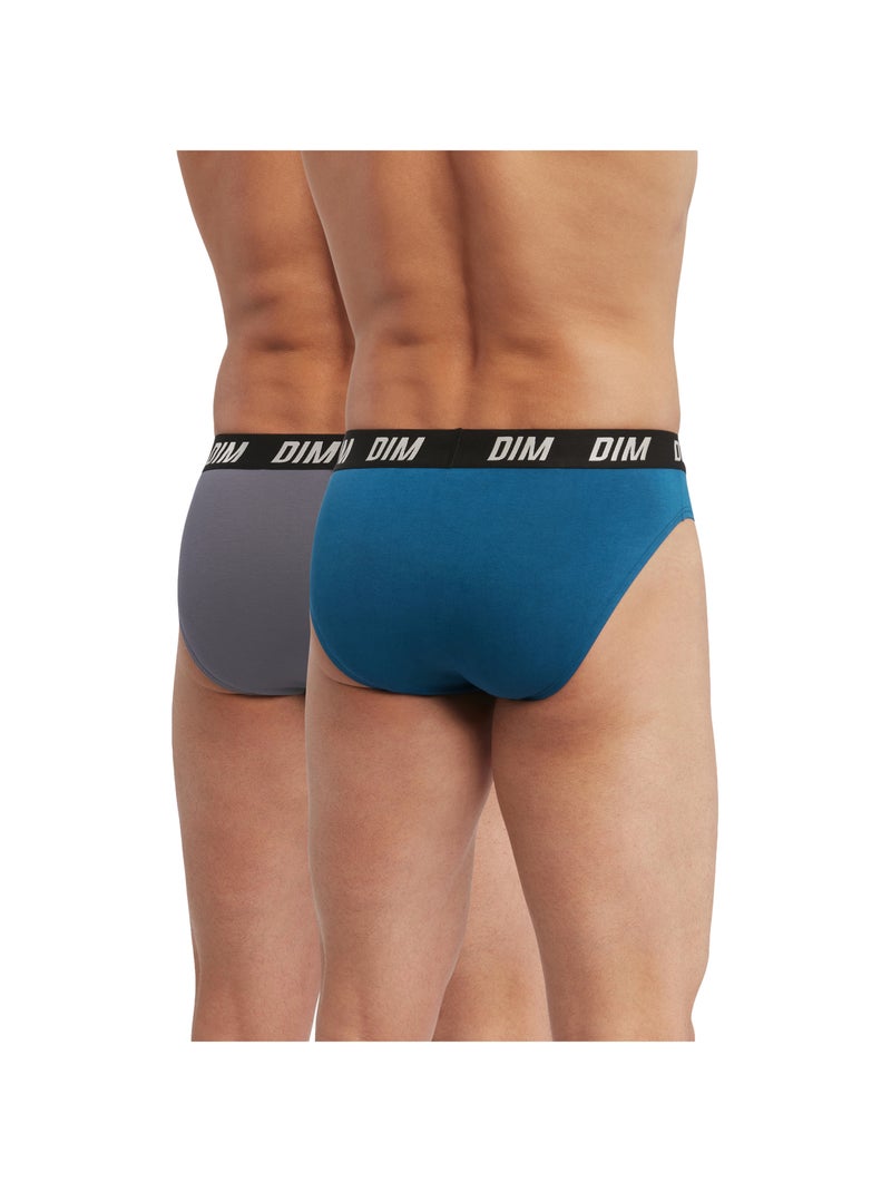Lot de 2 slips à thermorégulation Sport Bleu - Kiabi