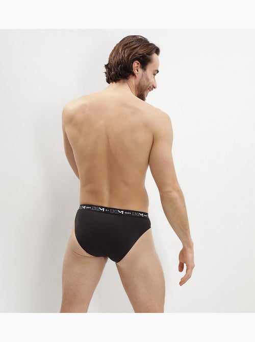 Lot de 2 Slips coton Coton Stretch - Kiabi