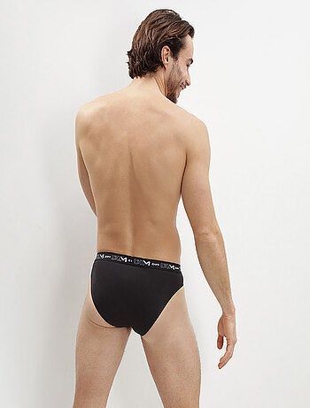 Lot de 2 Slips Coton Strech