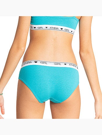 Lot de 2 slips fille Coton Utlra Doux Athena Fille