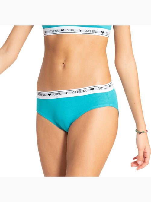 Lot de 2 slips Coton Ultra Doux by Athena Fille - Kiabi