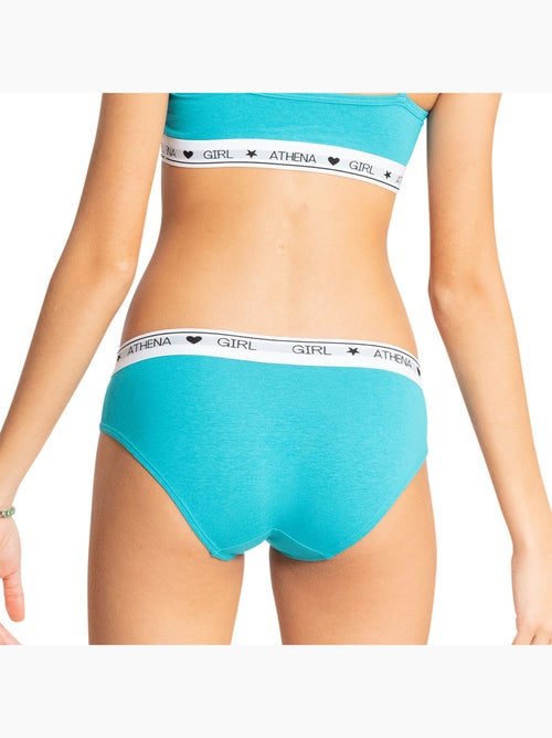 Lot de 2 slips Coton Ultra Doux by Athena Fille - Kiabi