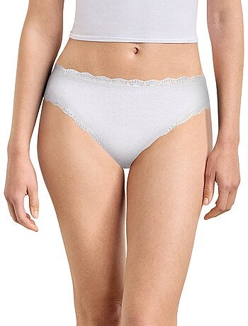 Lot de 2 slips Daily Coton Dentelle