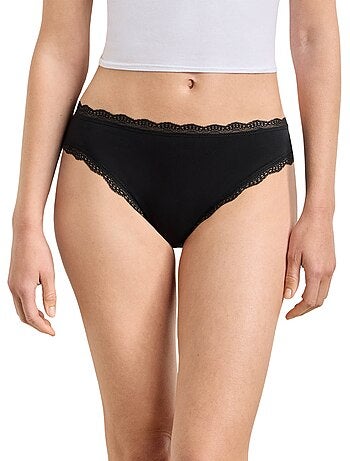 Lot de 2 slips Daily Coton Dentelle