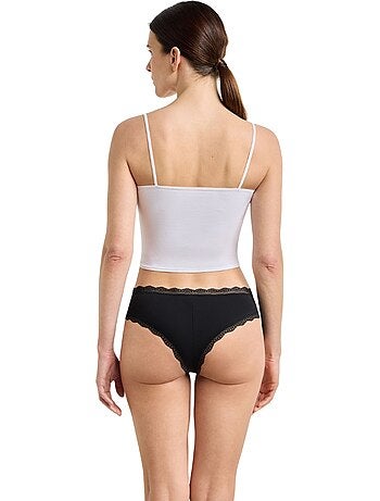 Lot de 2 slips Daily Coton Dentelle