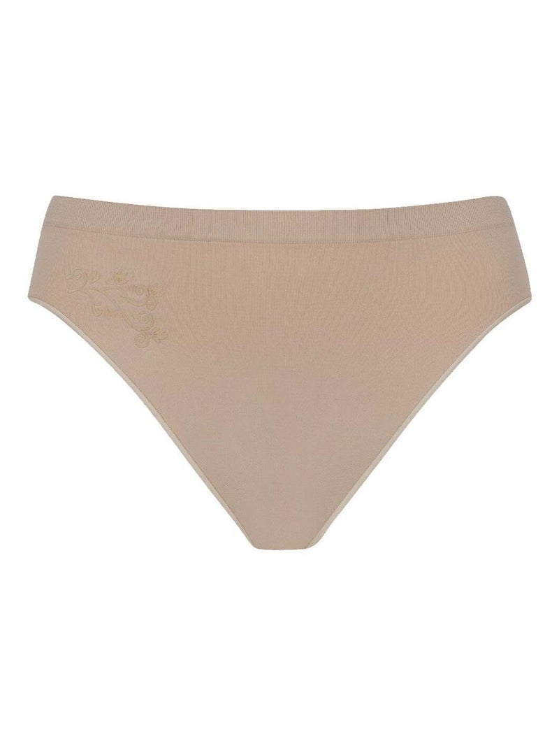 Lot de 2 slips DUO COCOON Beige - Kiabi