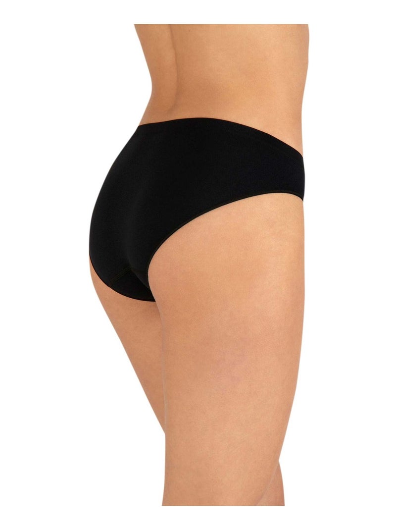 Lot de 2 slips DUO COCOON Noir - Kiabi