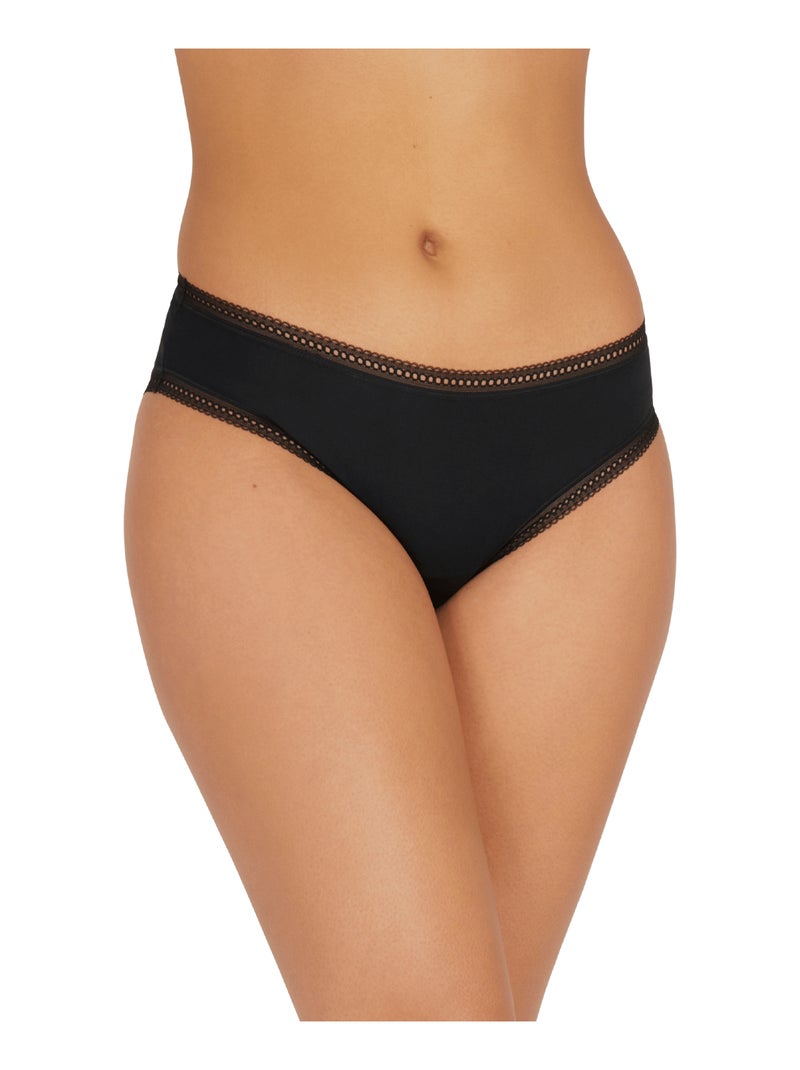 Lot de 2 slips DUO CONFORT MODAL Noir - Kiabi