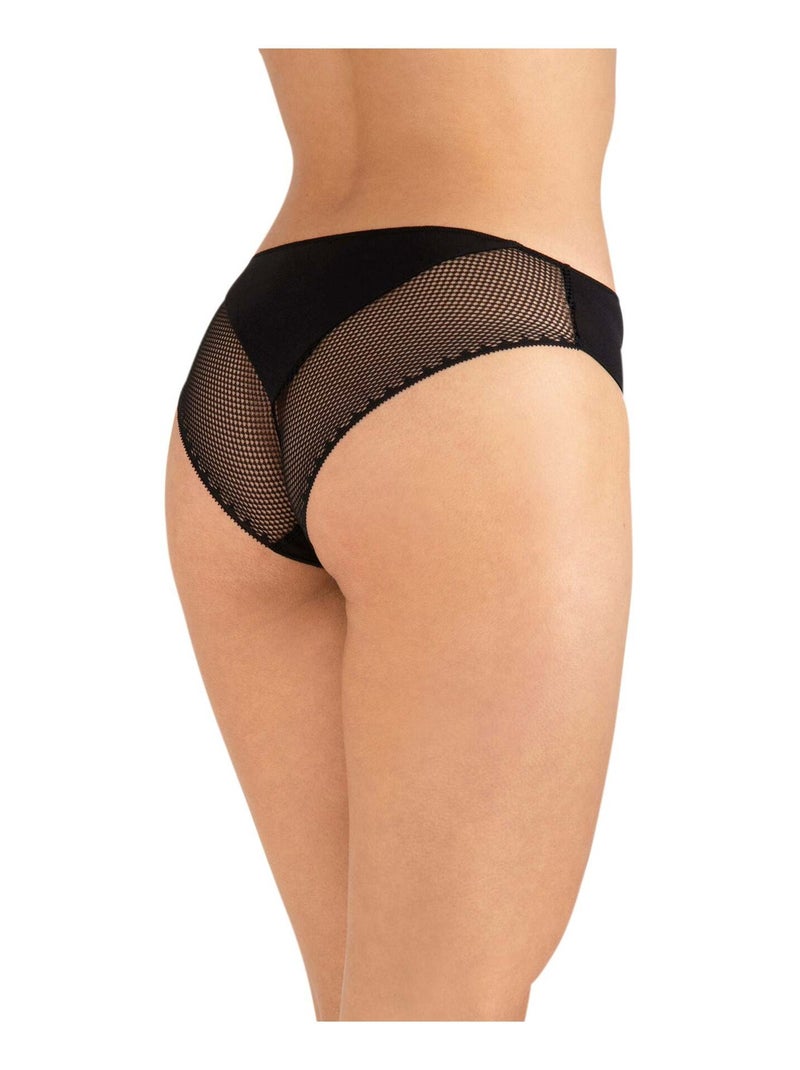 Lot de 2 slips DUO MAGIQUE Noir - Kiabi