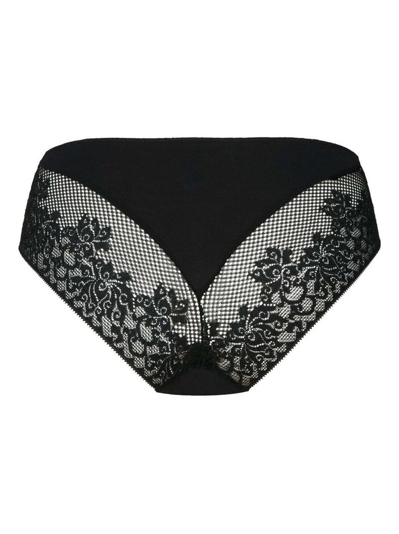 Lot de 2 slips DUO MAGIQUE Noir - Kiabi