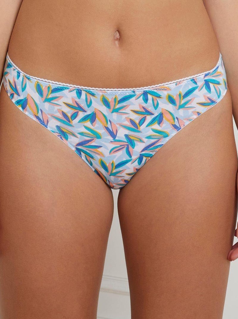 Lot de 2 slips en coton CLEM - Morgan Junior Bleu - Kiabi