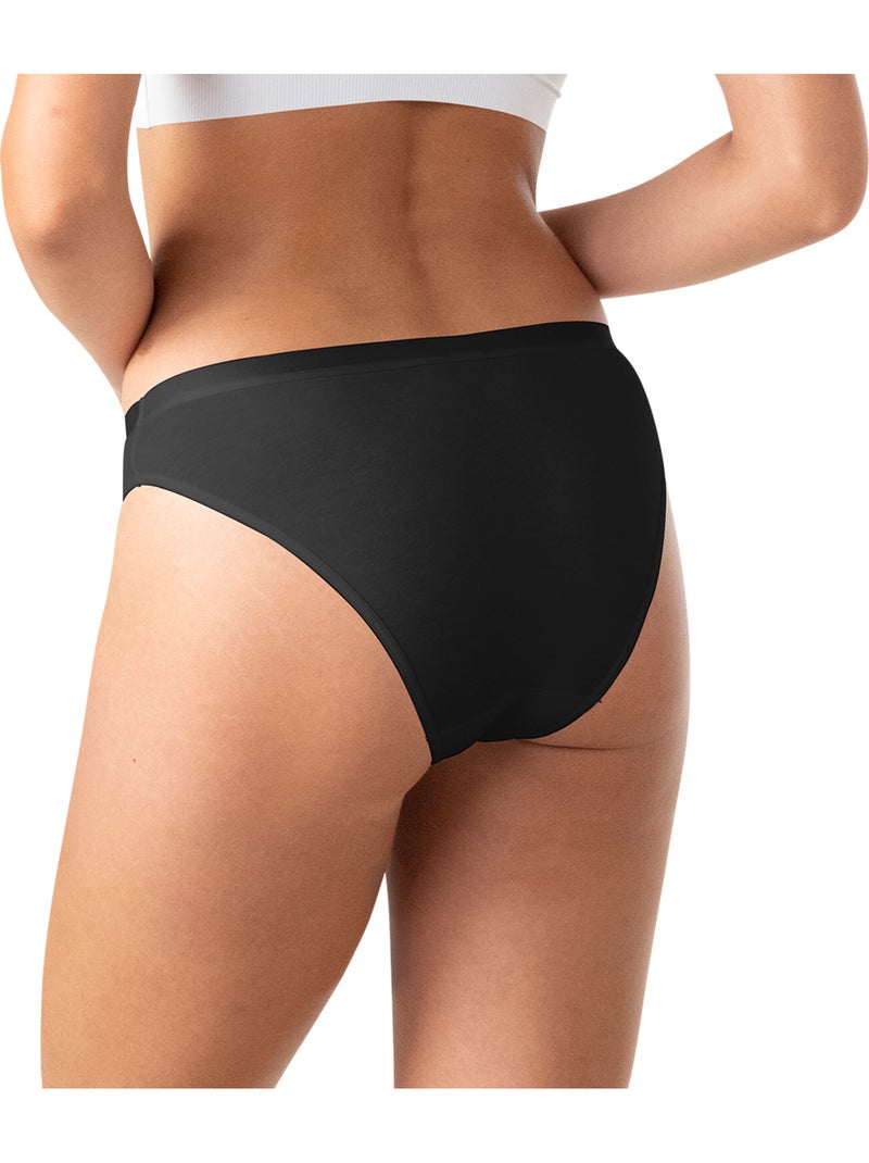 Lot de 2 slips femme absorbants Dailyz Athena Noir - Kiabi
