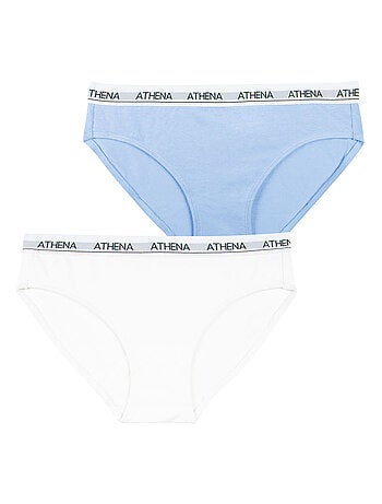 Lot de 2 slips fille Coton Utlra Doux Athena Fille