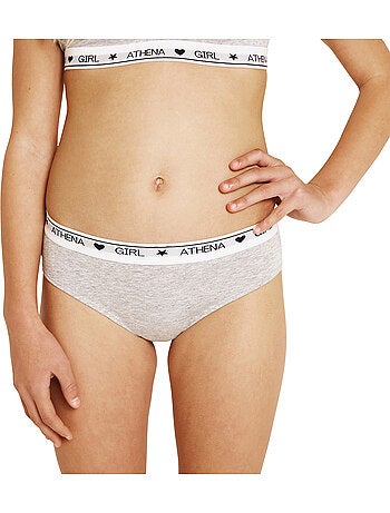 Lot de 2 slips fille Coton Ultra Doux Athena