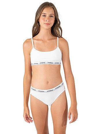 Lot de 2 slips fille Coton Ultra Doux Athena