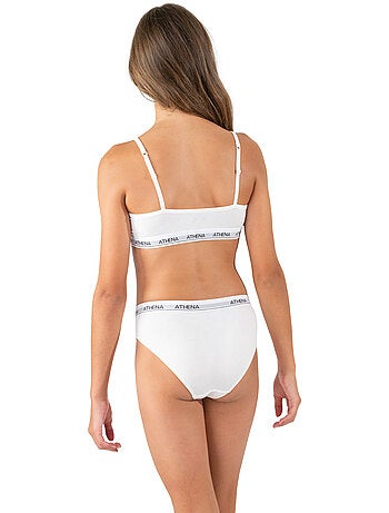 Lot de 2 slips fille Coton Ultra Doux Athena