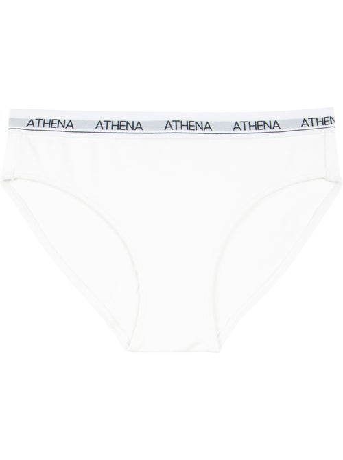 Lot de 2 slips fille Coton Ultra Doux Athena - Kiabi Lot de 2 slips fille Coton Ultra Doux Athena - Kiabi