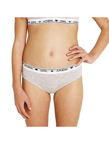 Lot de 2 slips fille Coton Utlra Doux Athena Fille