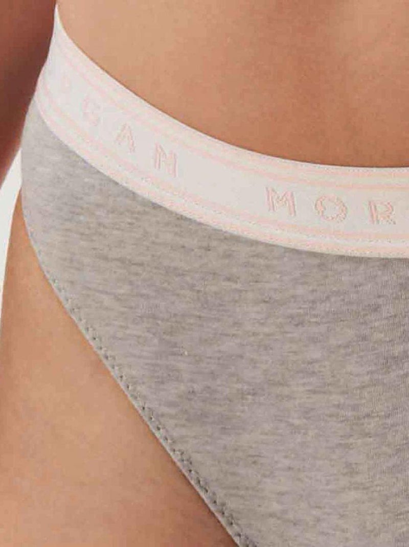 Lot de 2 slips INES - Morgan Junior Rose - Kiabi