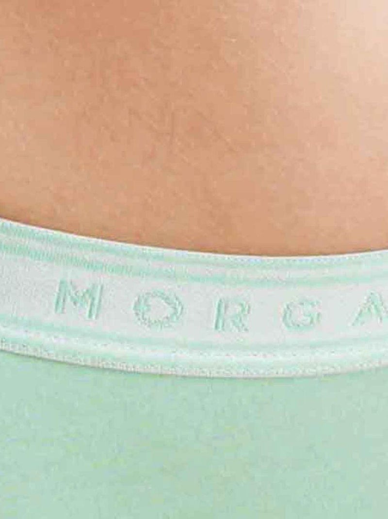 Lot de 2 slips INES - Morgan Junior Vert - Kiabi