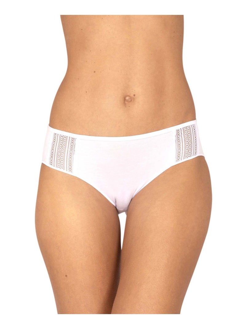 Lot de 2 slips INTIMEMENT BIO Blanc - Kiabi