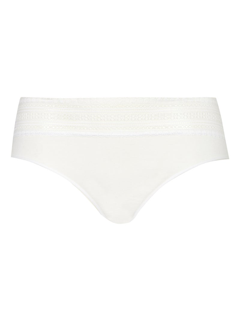 Lot de 2 slips INTIMEMENT BIO Blanc - Kiabi