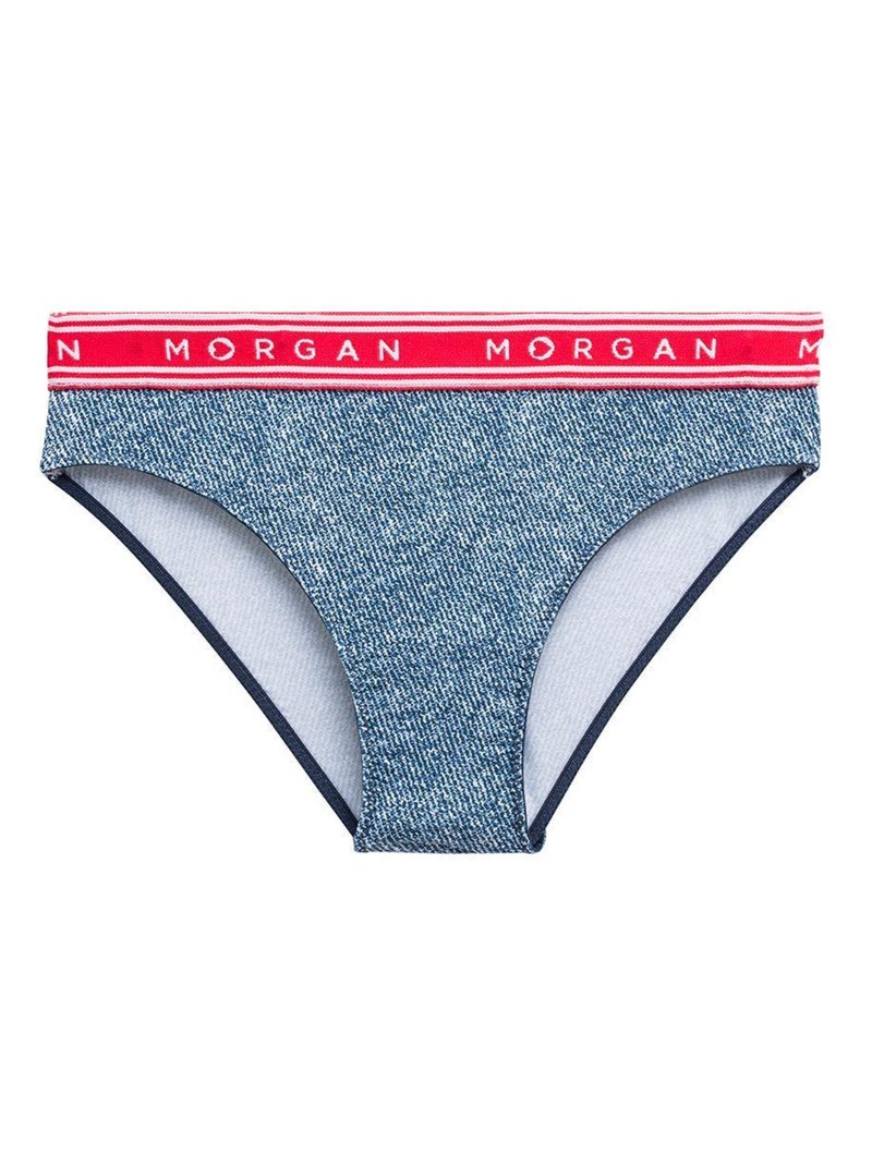 Lot de 2 slips JESS - Morgan Junior Bleu - Kiabi