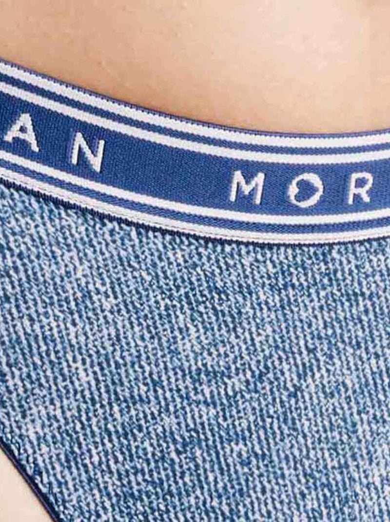 Lot de 2 slips JESS - Morgan Junior Bleu - Kiabi