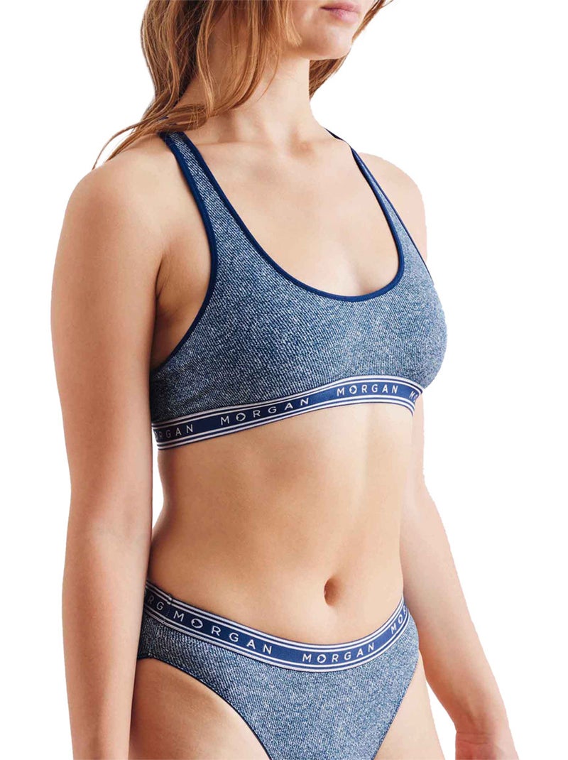 Lot de 2 slips JESS - Morgan Junior Bleu - Kiabi