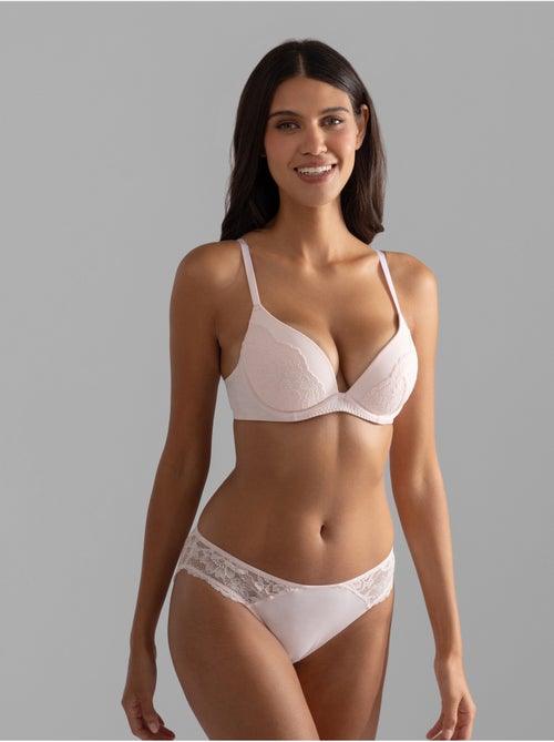 Lot de 2 slips willa Dorina - Kiabi Lot de 2 slips willa Dorina - Kiabi