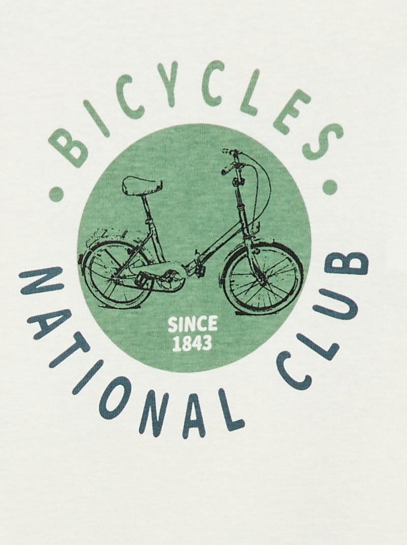 Lot de 2 sous-pull à col montant Blanc - Kiabi