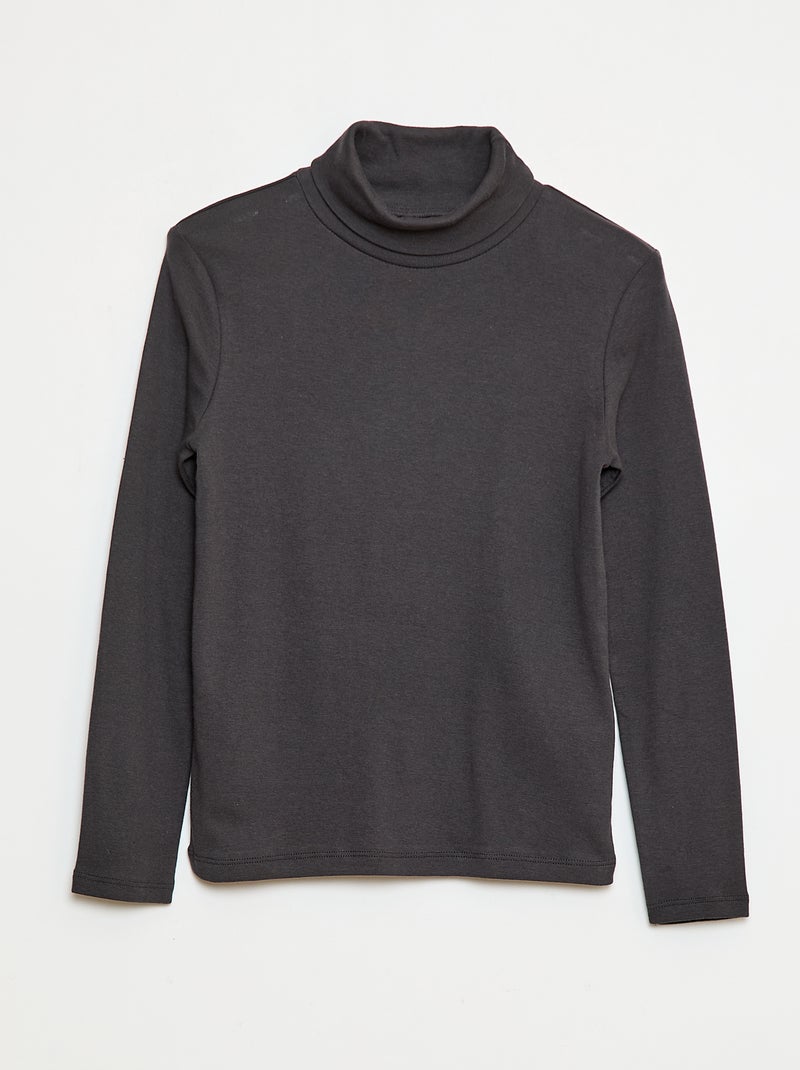 Lot de 2 sous-pull à col montant Blanc - Kiabi