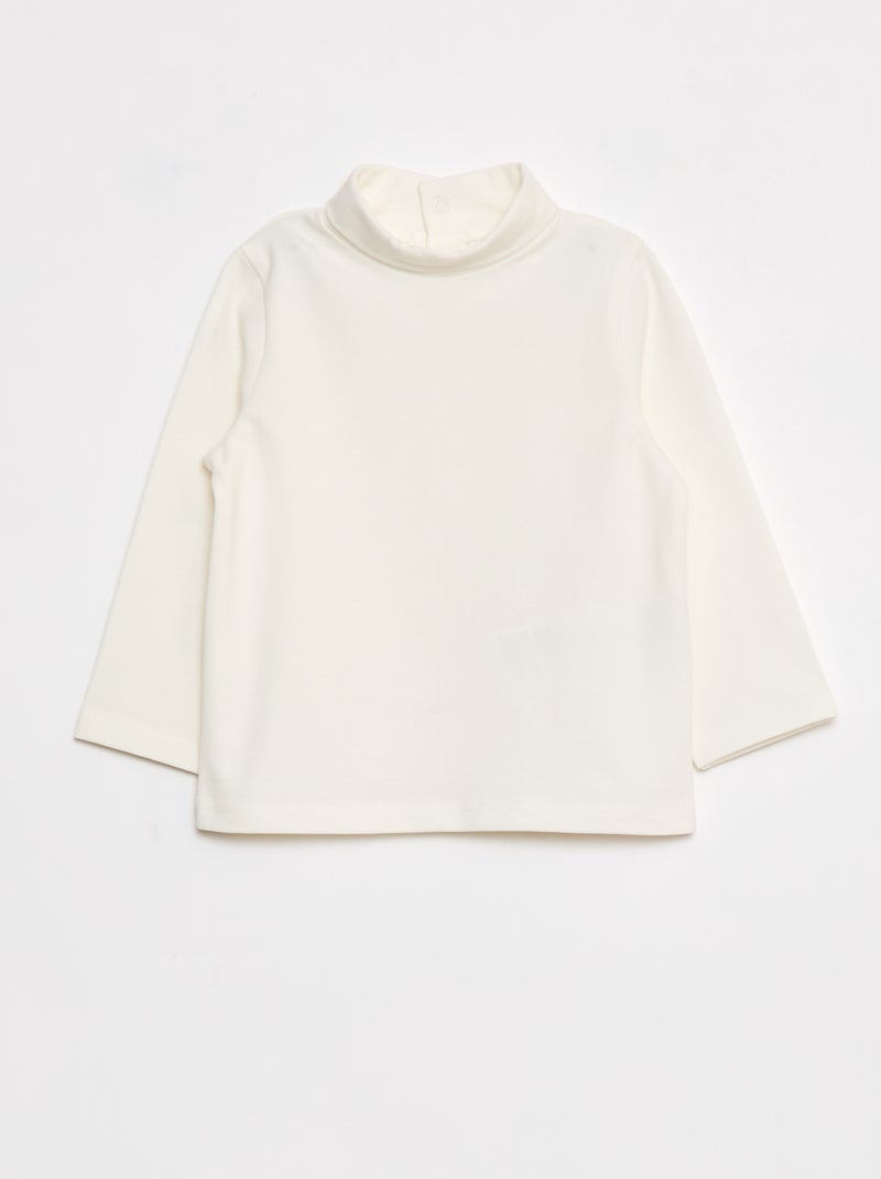 Lot de 2 sous-pull col roulé Rose - Kiabi