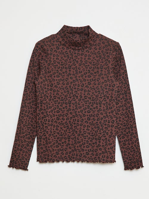 Lot de 2 sous-pull côtelés - Kiabi