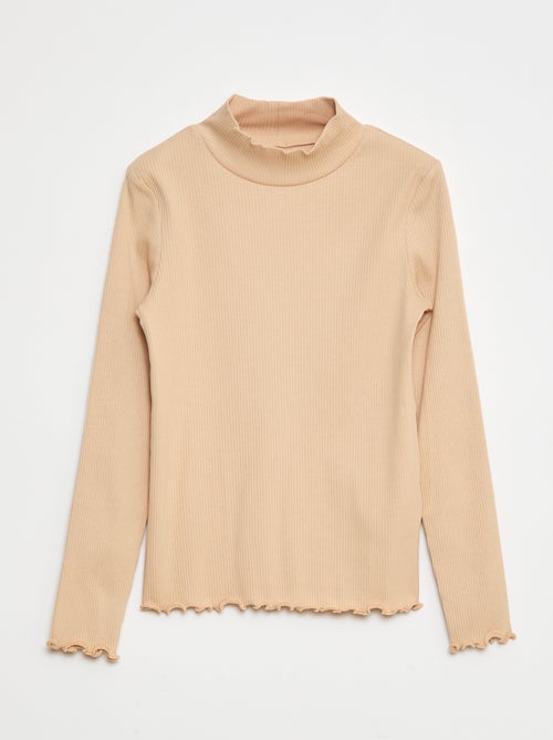 Lot de 2 sous-pull côtelés - Kiabi