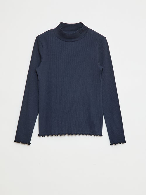 Lot de 2 sous-pull côtelés - Kiabi