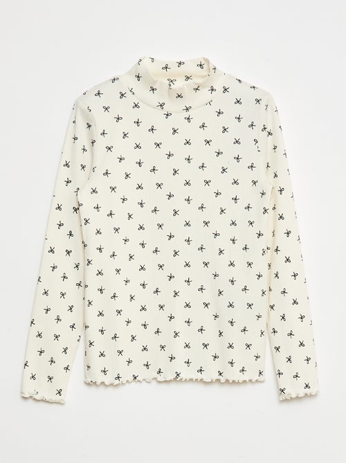 Lot de 2 sous-pull côtelés - Kiabi