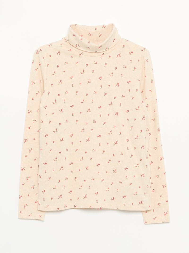 Lot de 2 sous-pulls à col roulé Beige - Kiabi