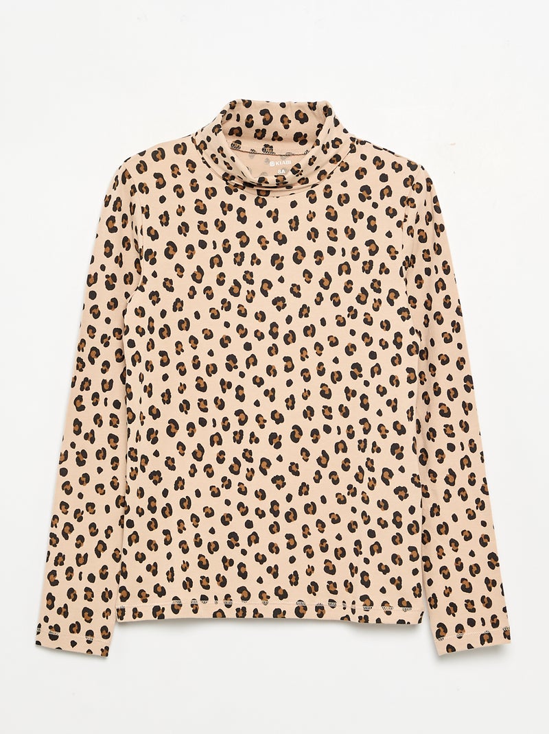 Lot de 2 sous-pulls à col roulé Beige - Kiabi