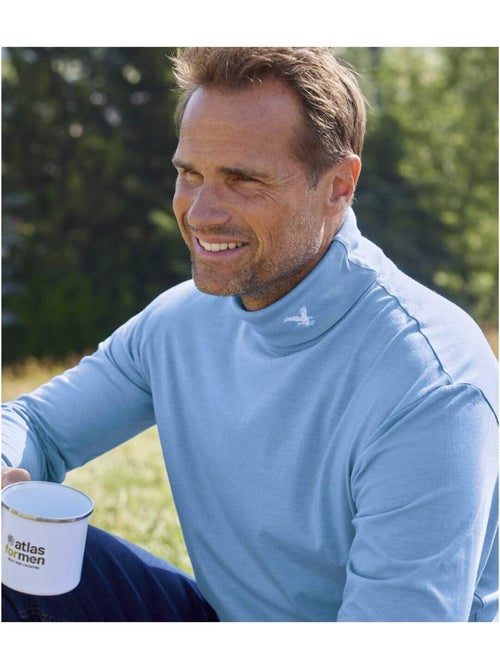 Lot de 2 sous-pulls col roulé unis   - atlas for men - Kiabi